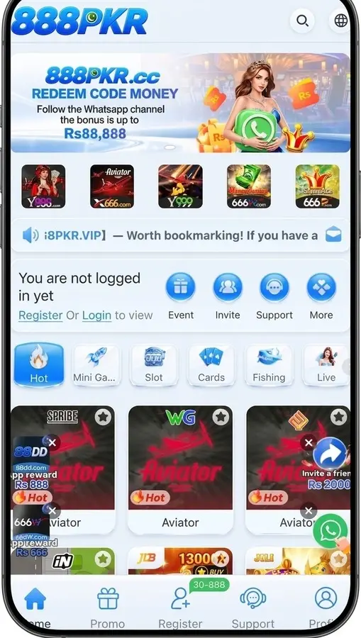 888PKR Login
